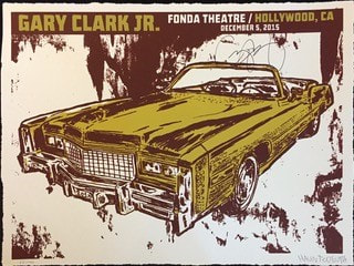 Gary Clark Jr. Concert Poster